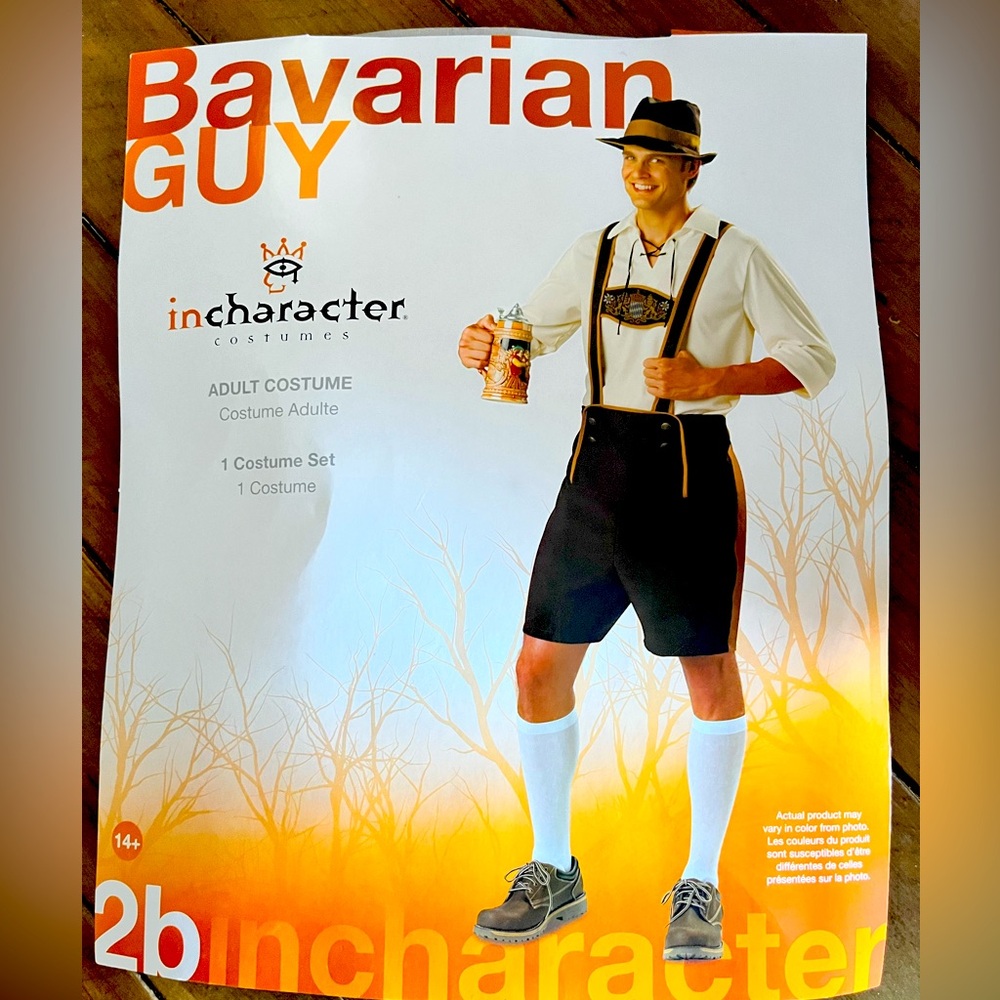 Men’s Bavarian Guy Costume M
